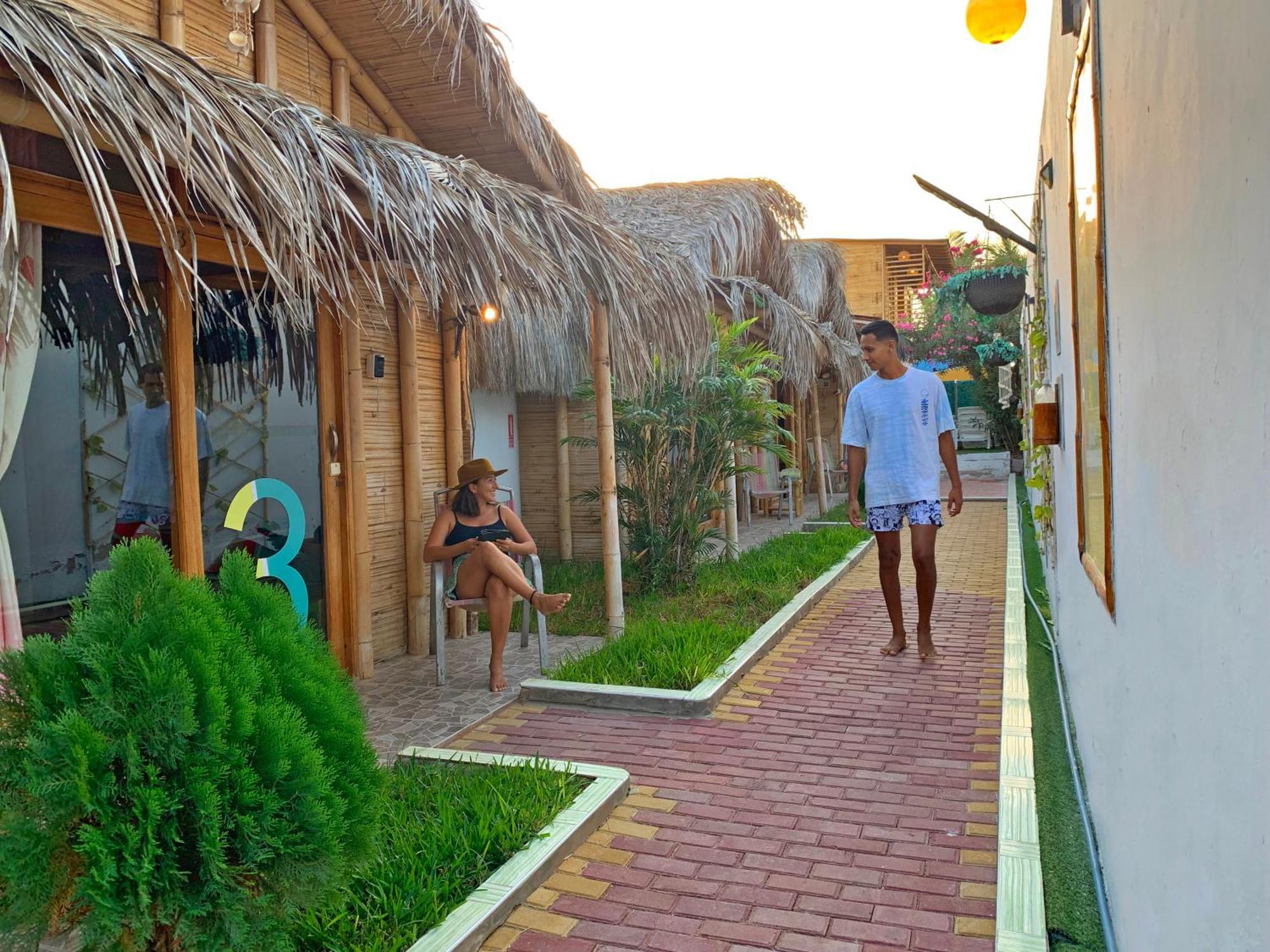 Hotel Puerto Bamboo Máncora Exteriér fotografie